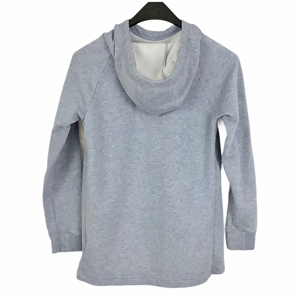 NIKE Funnel Neck Kangaroo Pocket Hi-Lo Hoodie SZ-M